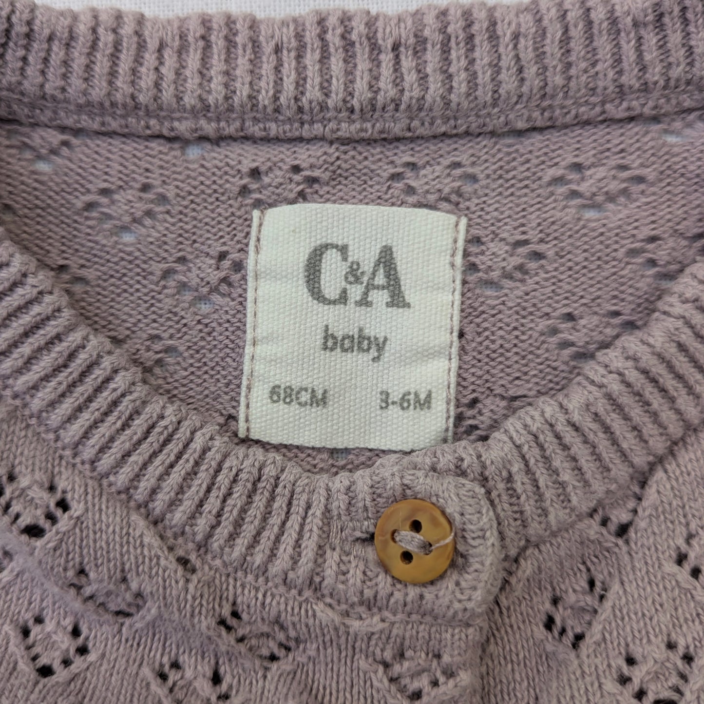 C&A cotton sweater- 3-6 mo / 68 cm