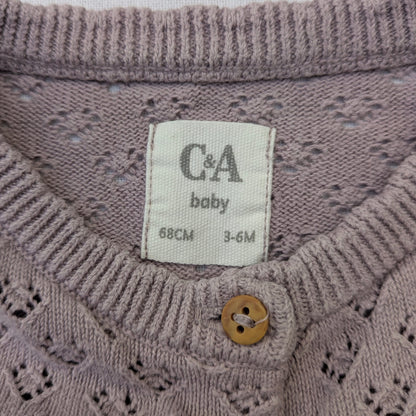 C&A cotton sweater- 3-6 mo / 68 cm