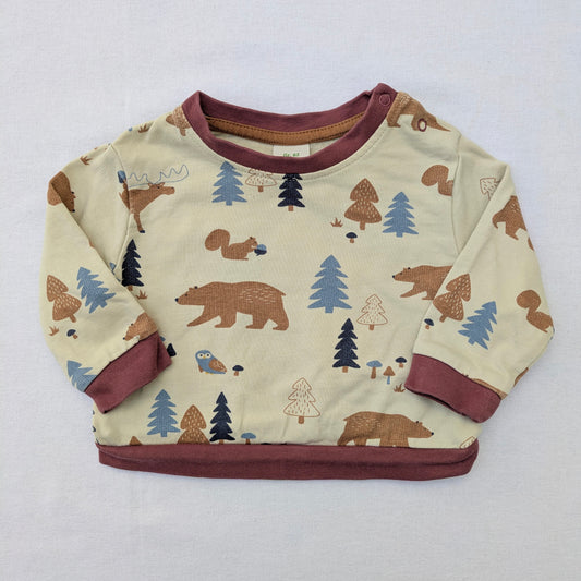 Alana cotton sweatshirt - 3 mo / 62
