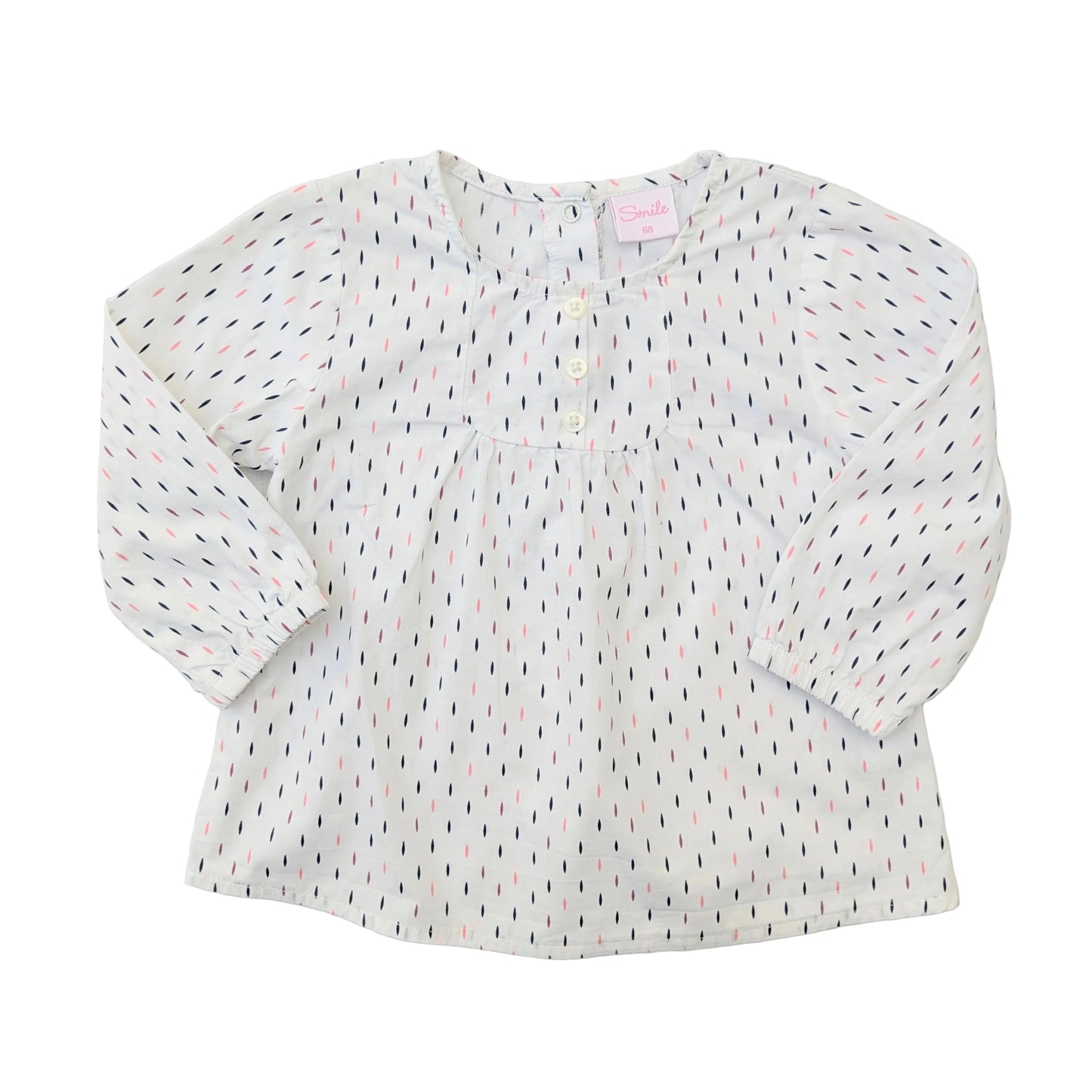 Smile blouse - 6 mo / 68cm