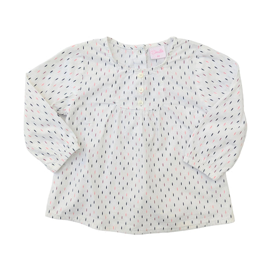 Smile blouse - 6 mo / 68cm