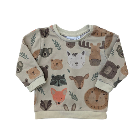 Sweat-shirt Name It en coton - 3 mois / 62