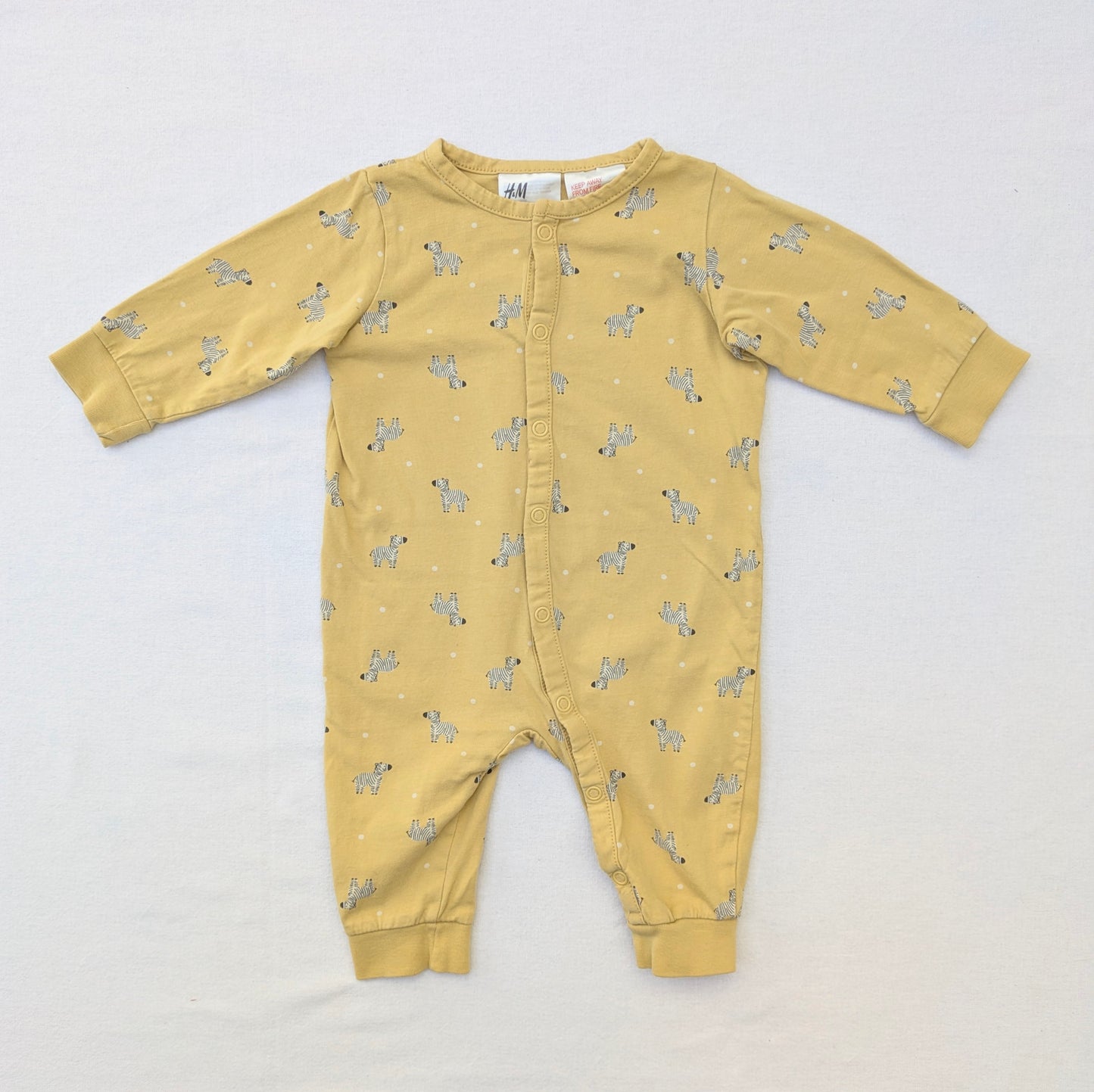 H&M Cotton Pyjamas- size 3 mo / 62cm