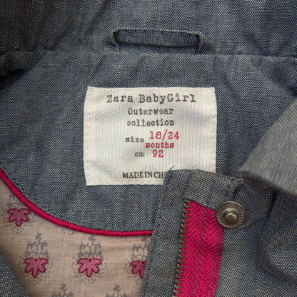 Zara light jacket - 18-24 mo