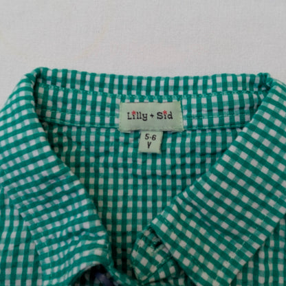 Lilly + Sid button-up shirt - 5yrs