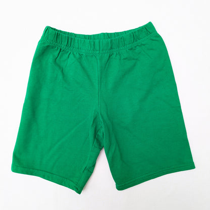 green cotton shorts - 5 yrs
