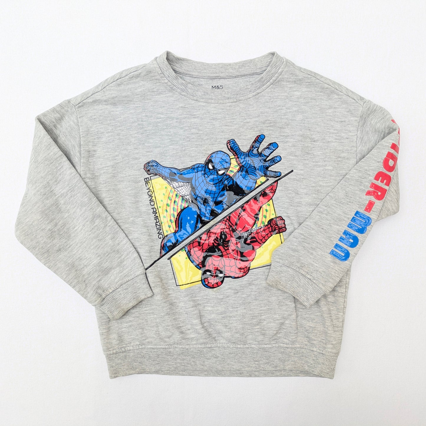 M&S Spiderman sweatshirt - 5 years