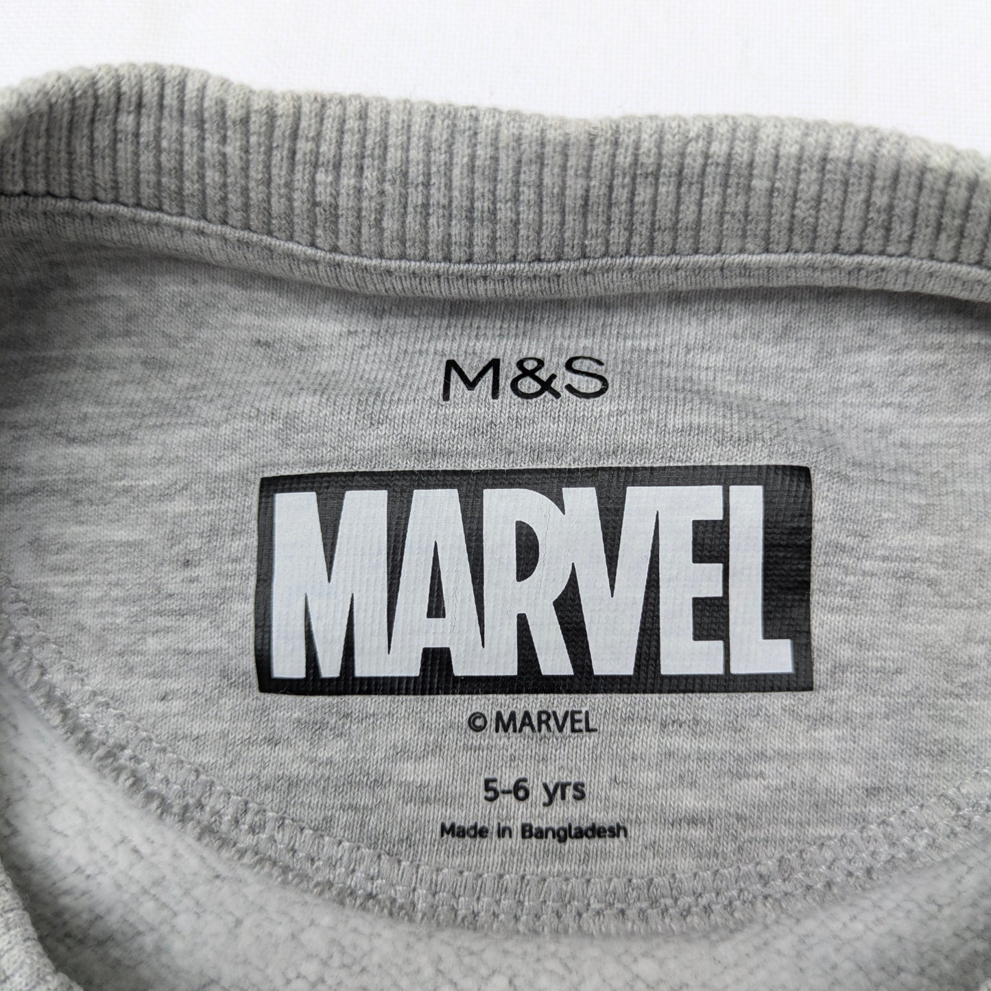 M&S Spiderman sweatshirt - 5 years