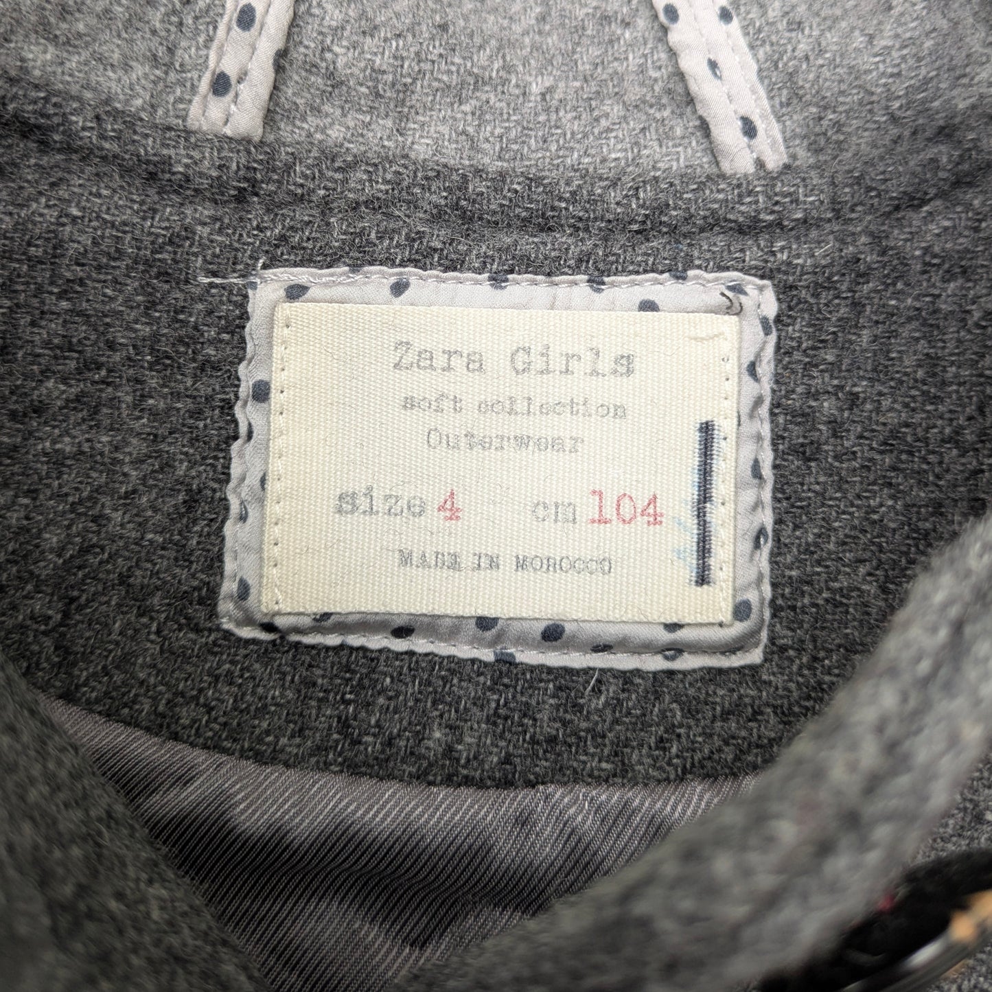 Zara Wool Cape - 4 yrs