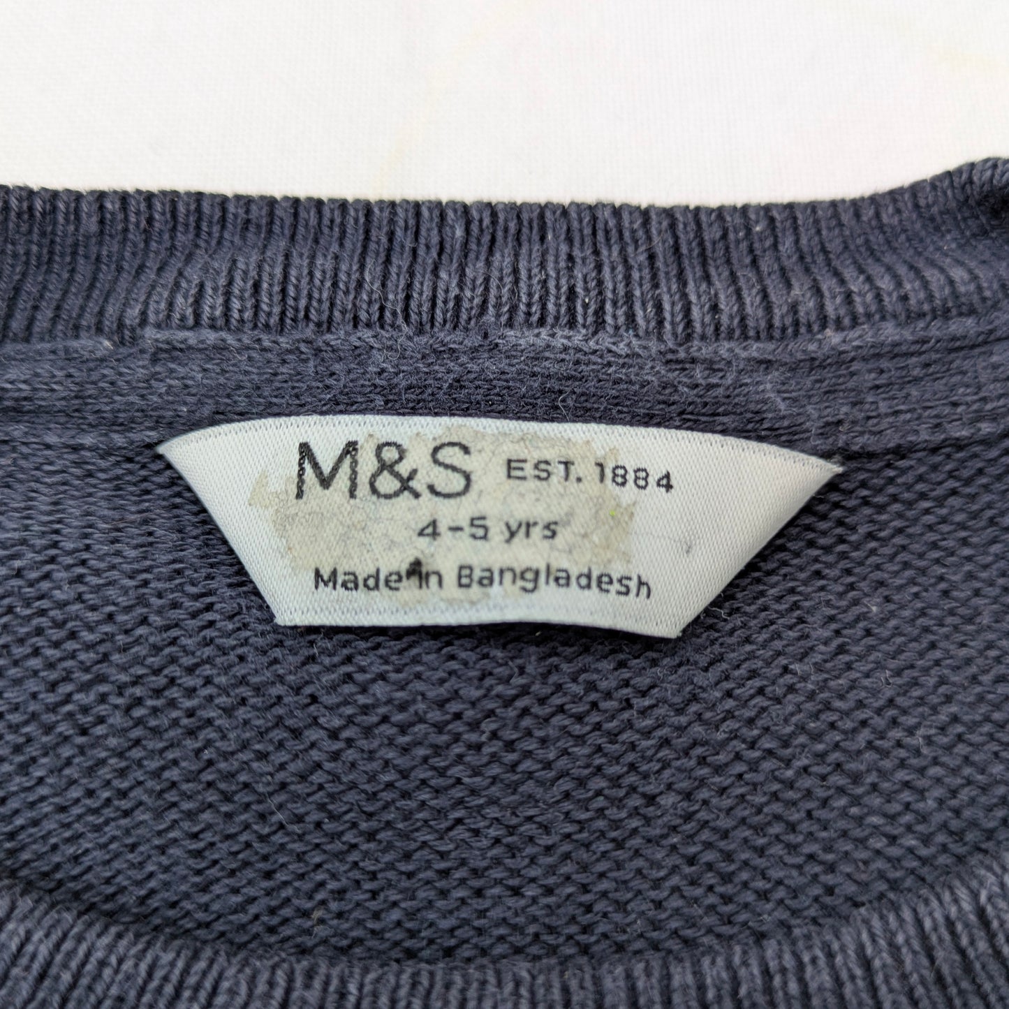 M&S sweater - 4 years