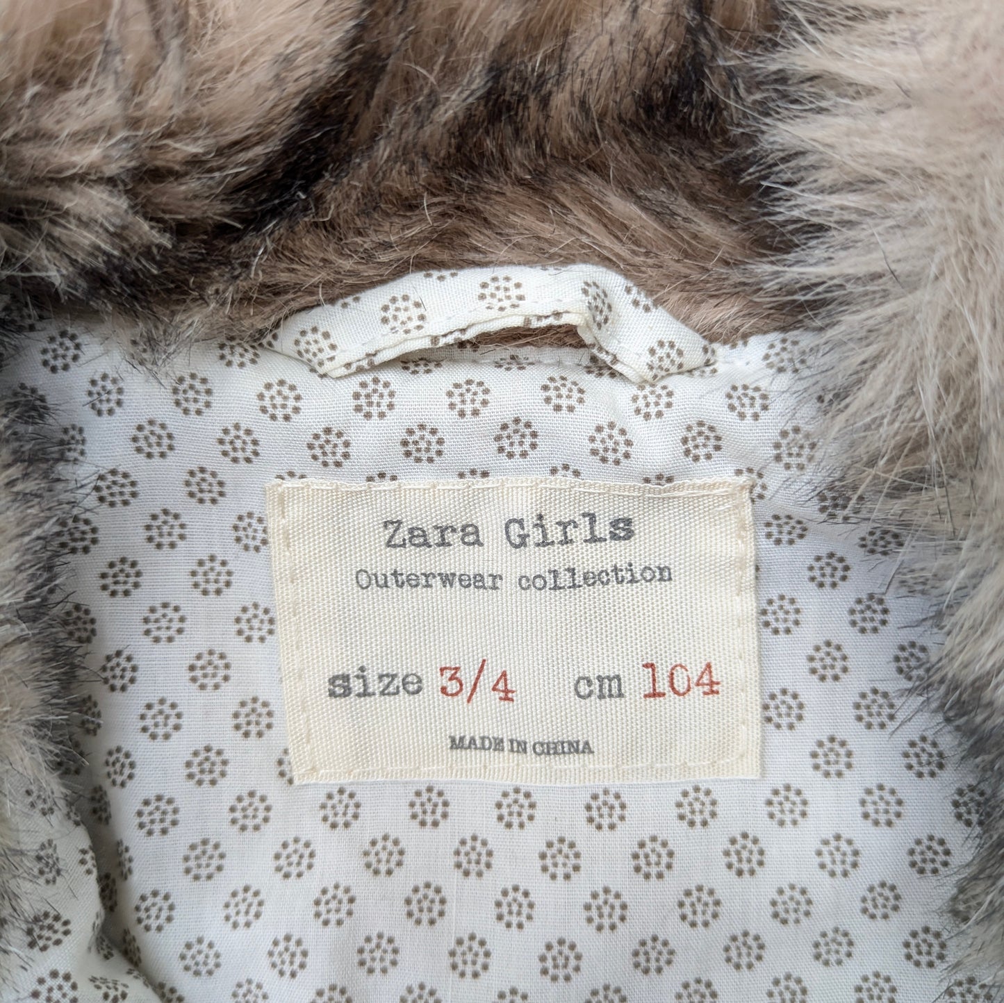 Zara fury vest - 3 yrs / 98cm