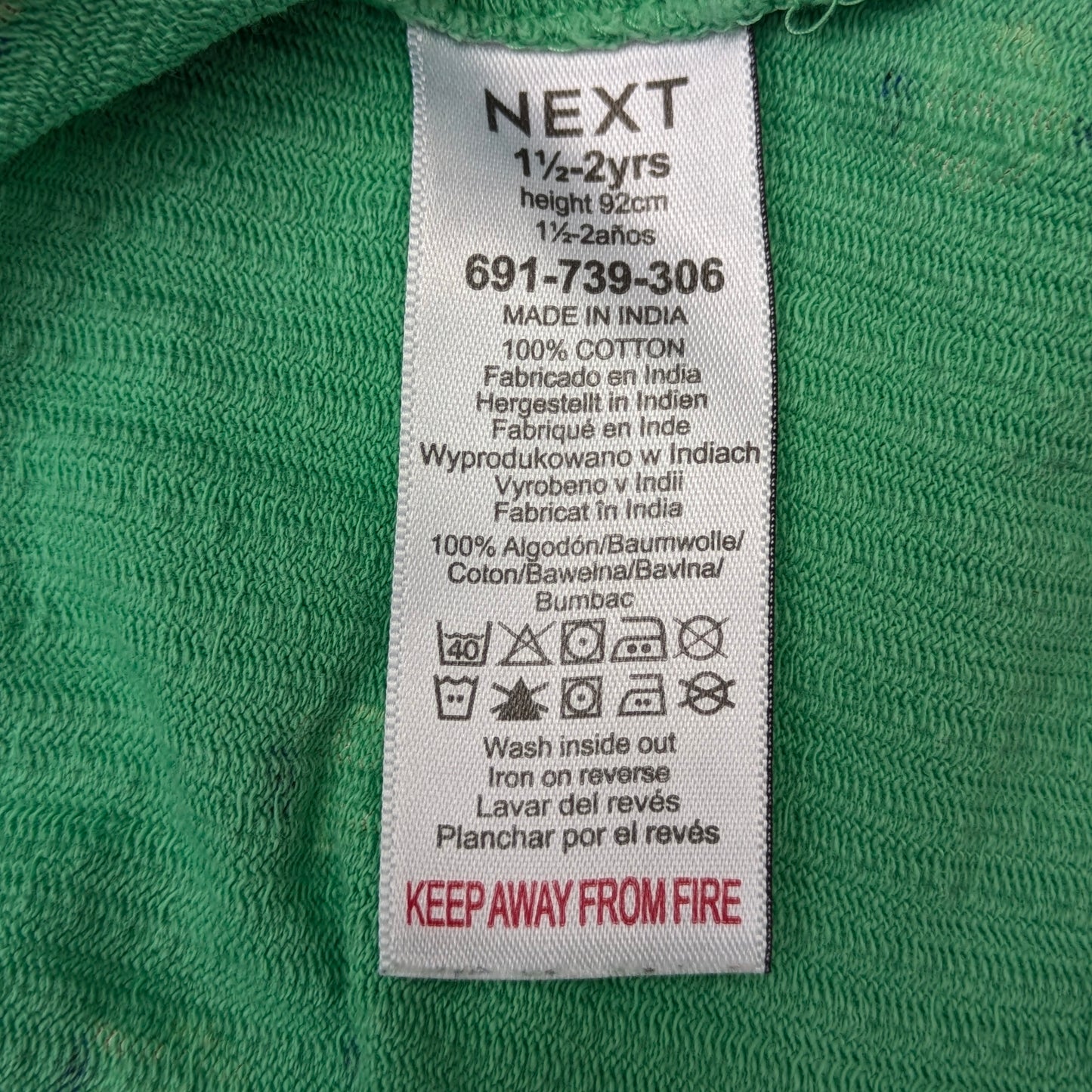Next cotton dress - 18-24 mo