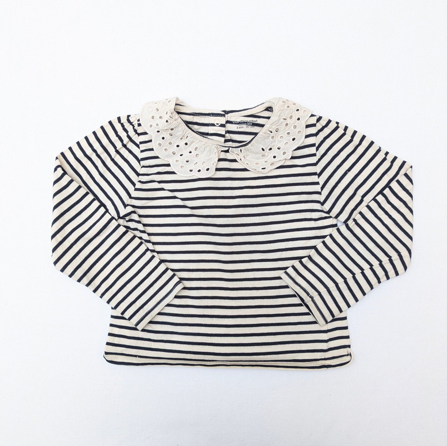 Vertbaudet striped shirt - 3 yrs / 97cm