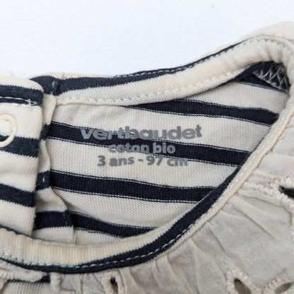 Vertbaudet striped shirt - 3 yrs / 97cm