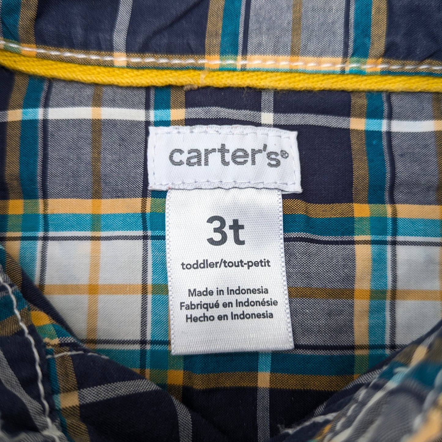 Carter's button-up shirt - 3-4 yrs / 104 cm
