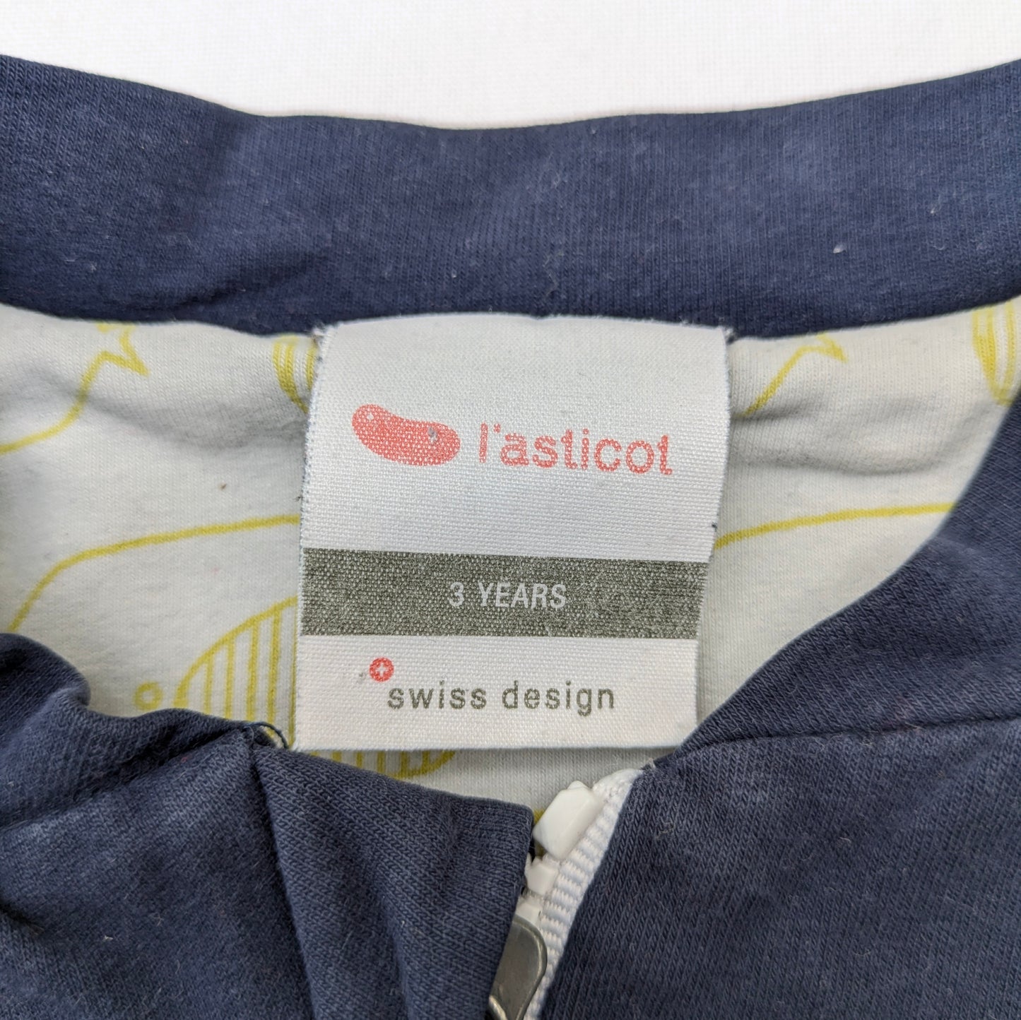 l'asticot zip sweatshirt - 3 yrs