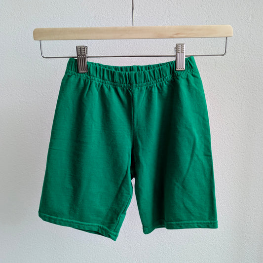 green cotton shorts - 5 yrs
