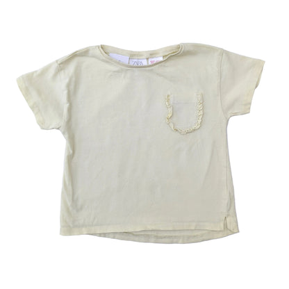 Zara cotton t-shirt - 9 mo