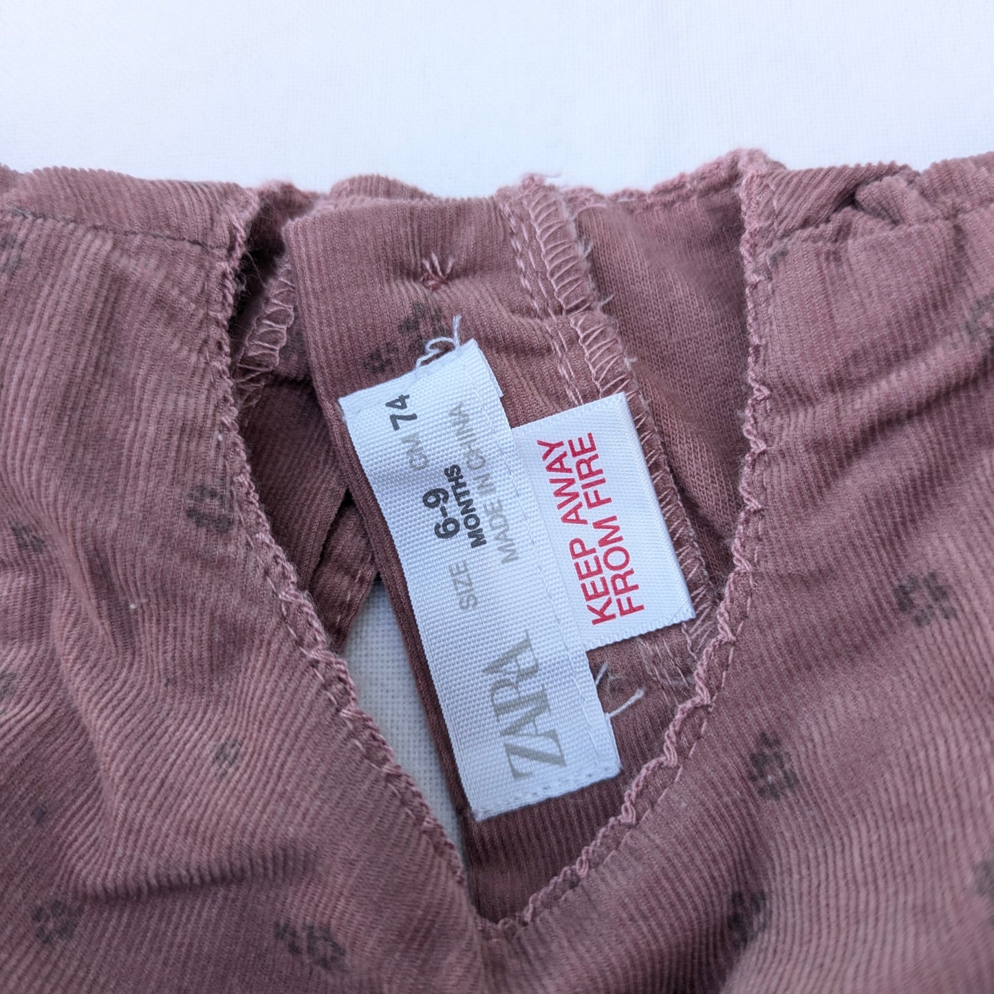 Zara one-piece romper - 6-9 mo / 74cm