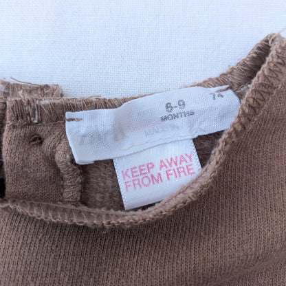 Zara one-piece sweatshirt - 6-9 mo