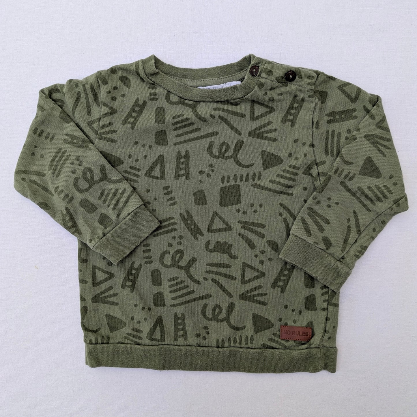 Storytelling cotton sweatshirt - 2 yrs