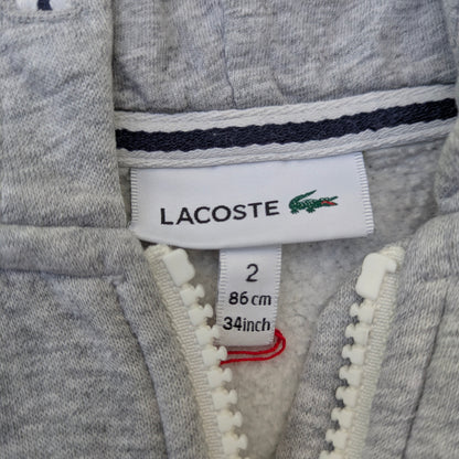 Lacoste hoodie - 2 yrs / 86cm