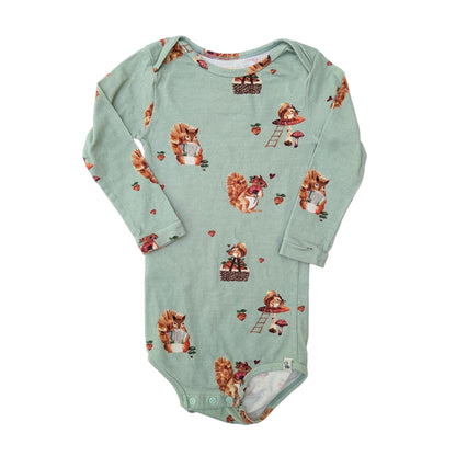 Mini Forest cotton onesie body - 18-24 mo