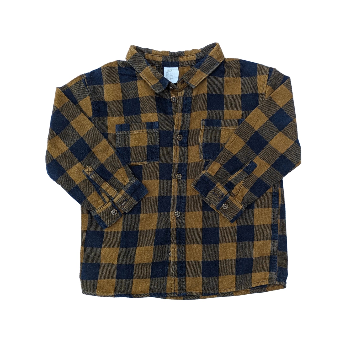 H&M flannel shirt - 2 yrs