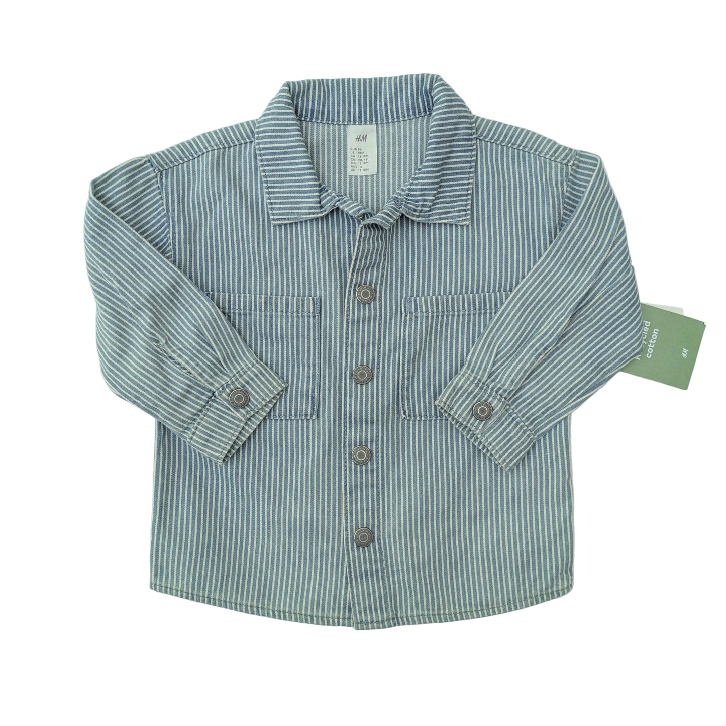 H&M denim shirt-jacket - 18 mo / 86cm