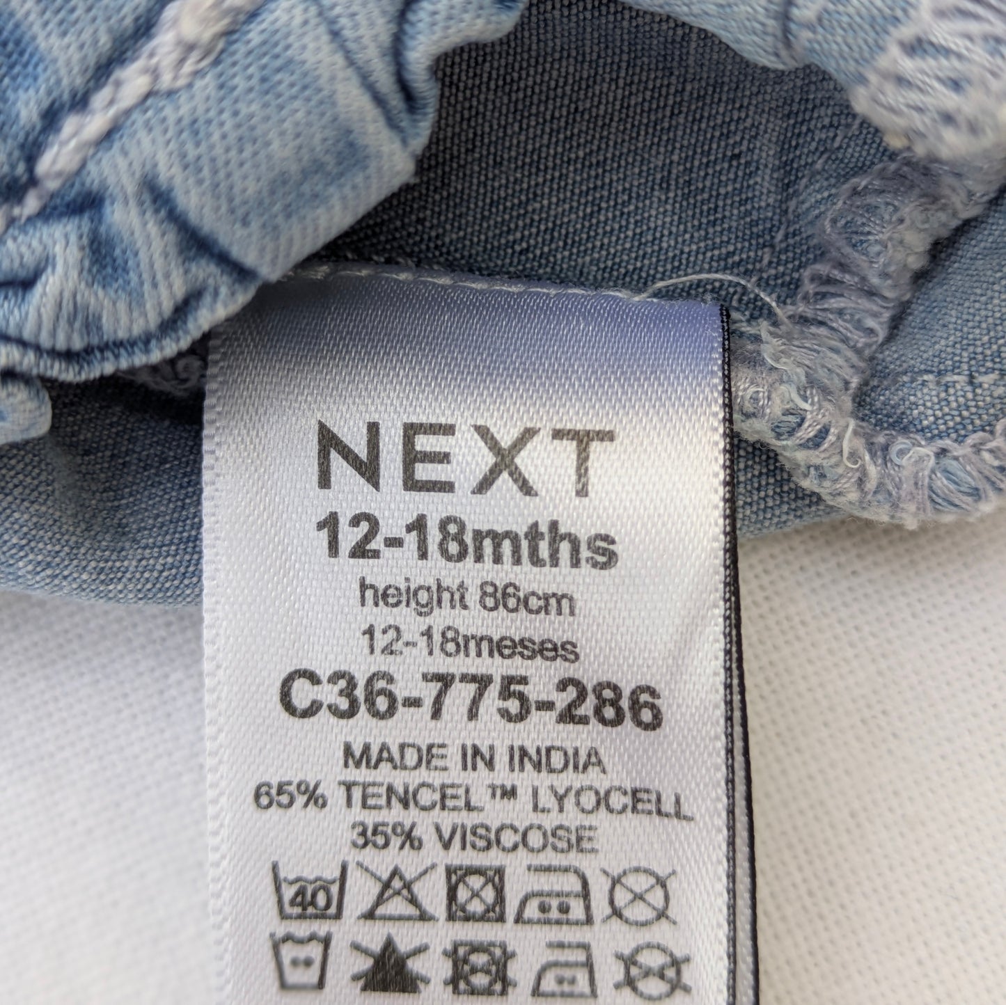 Next shorts - 12-18 mo / 86cm