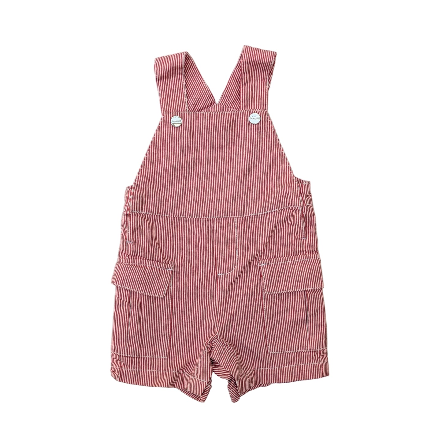Jacadi overall rompers - 12 mo