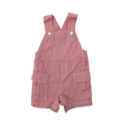 Jacadi overall rompers - 12 mo