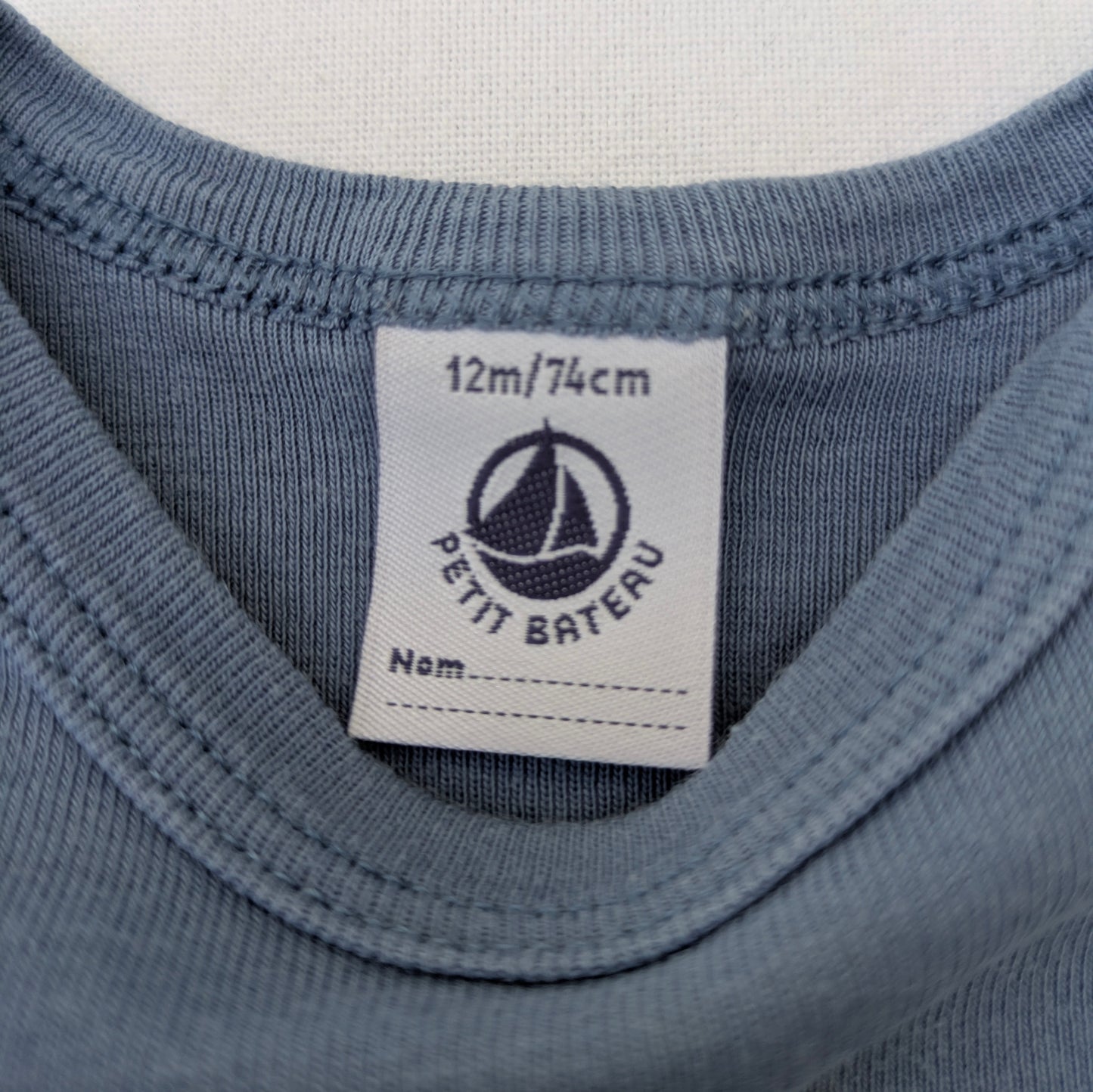 Petit Bateau onesie - 12 mo / 74cm