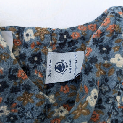 Petit Bateau floral dress - 24 mo / 86 cm