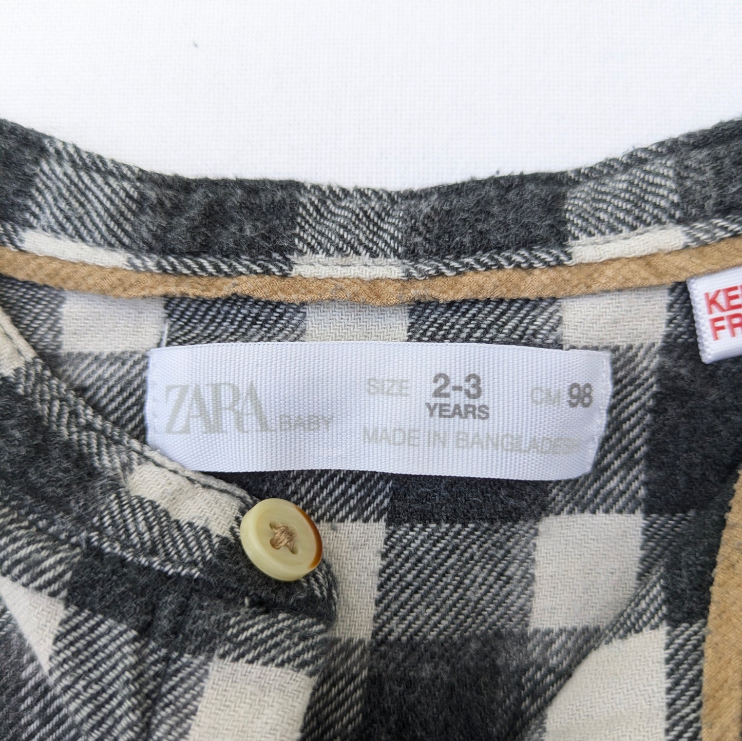 Zara button up shirt - 2 yrs / 92cm