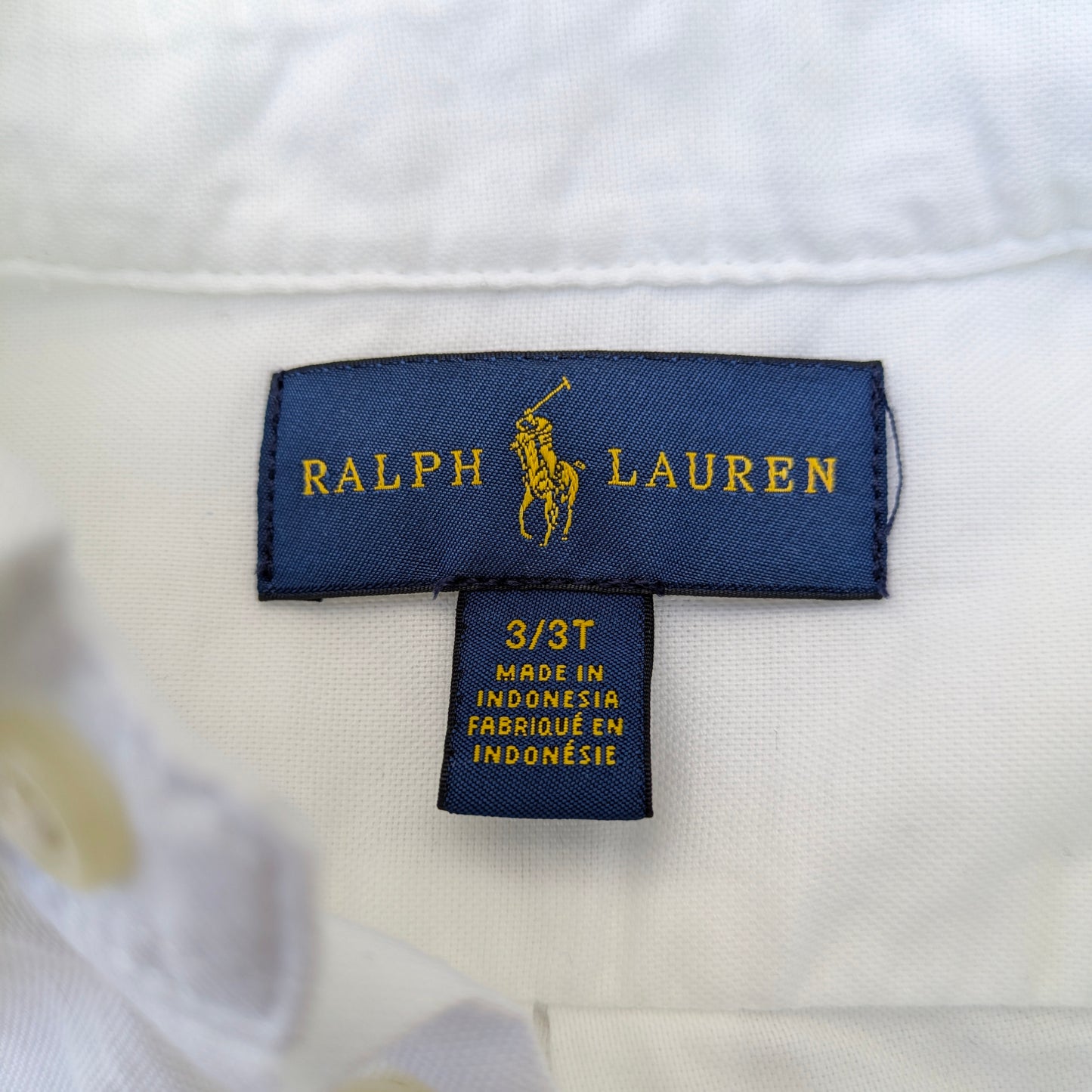 Ralph Lauren shirt - 3 yrs
