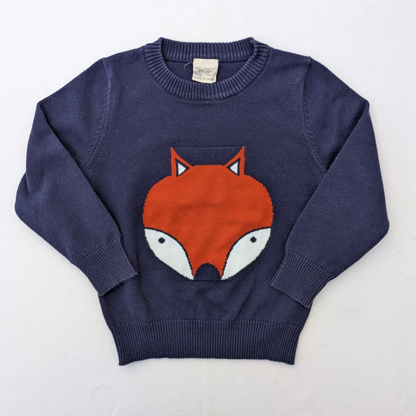 Wellkids Fox Sweater - 3 yrs / 100cm