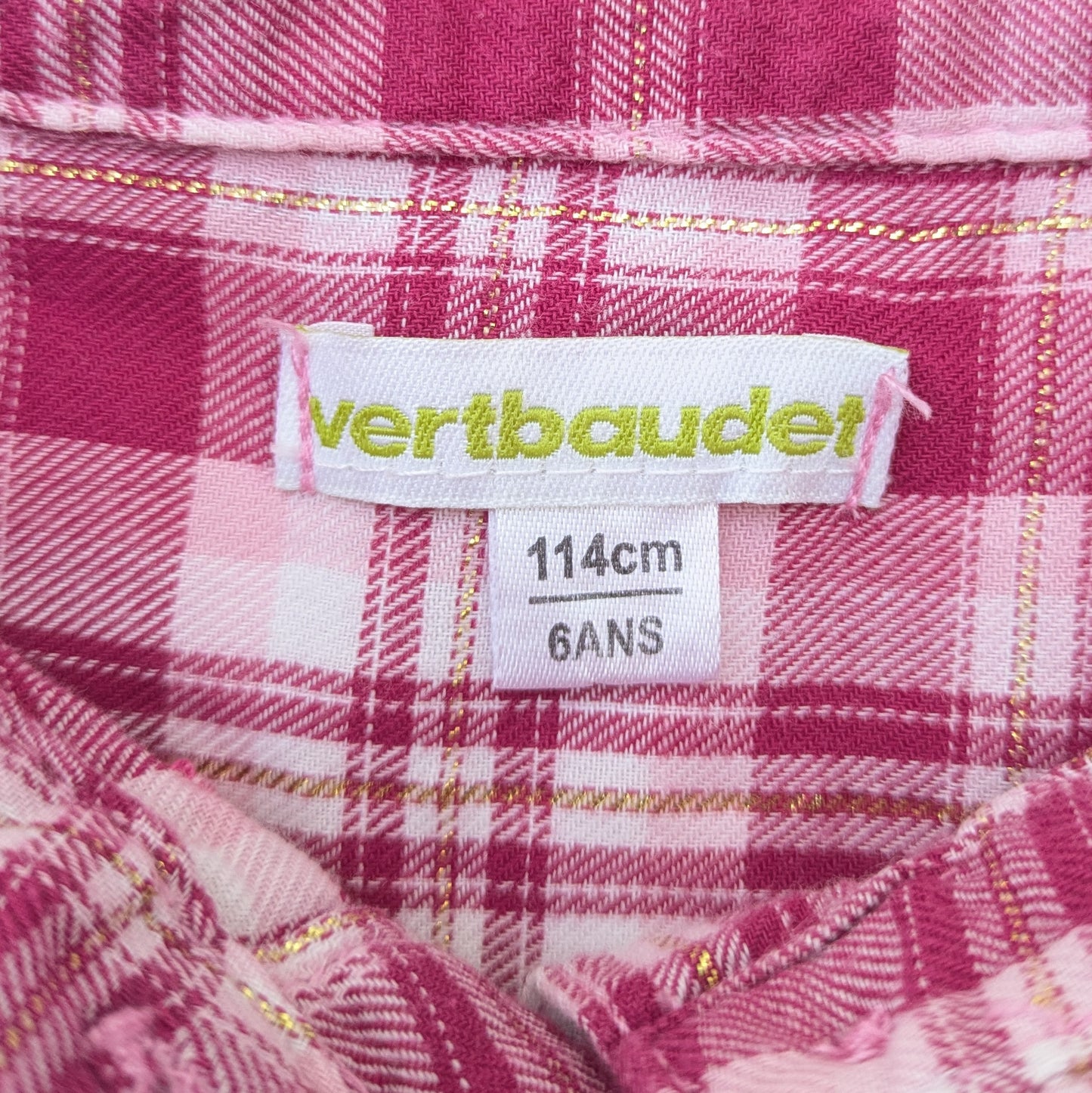 Vertbaudet shirt - 6 yrs / 114
