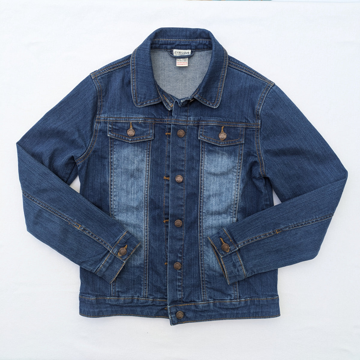 Cyrillus denim jacket - 12a / 150