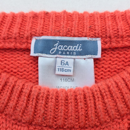 Jacadi cotton sweater - 6 yrs