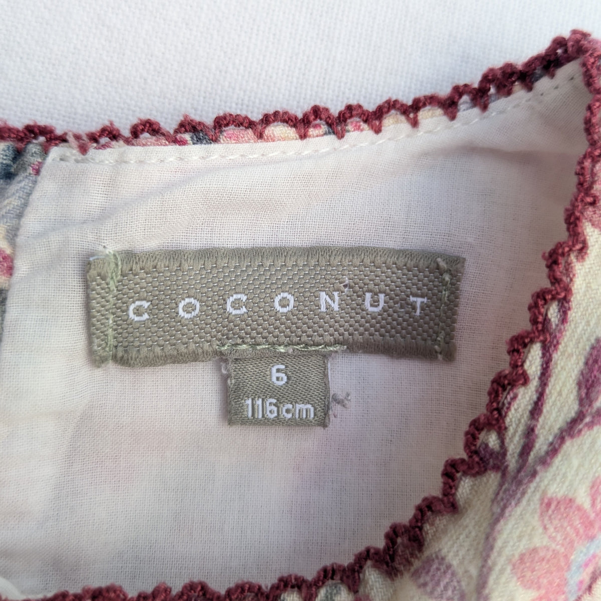 Coconut dress - 6 yrs