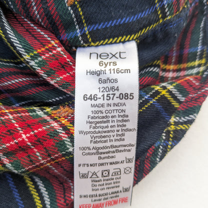 Next plaid shirt - 6 yrs / 116