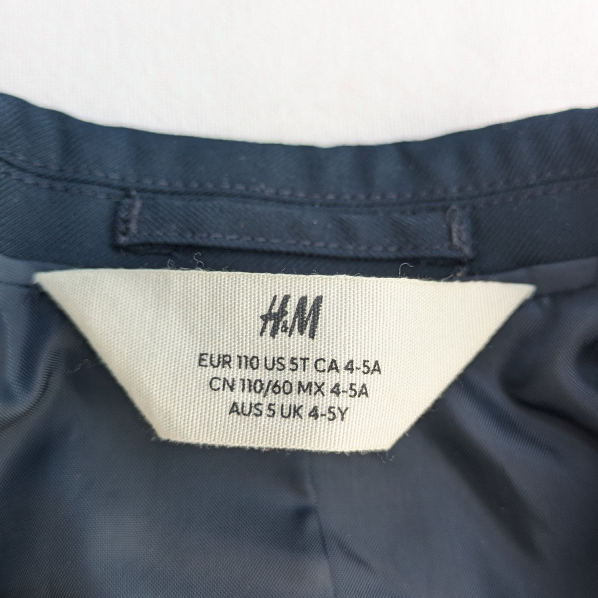 H&M boys suit - 4-5 yrs