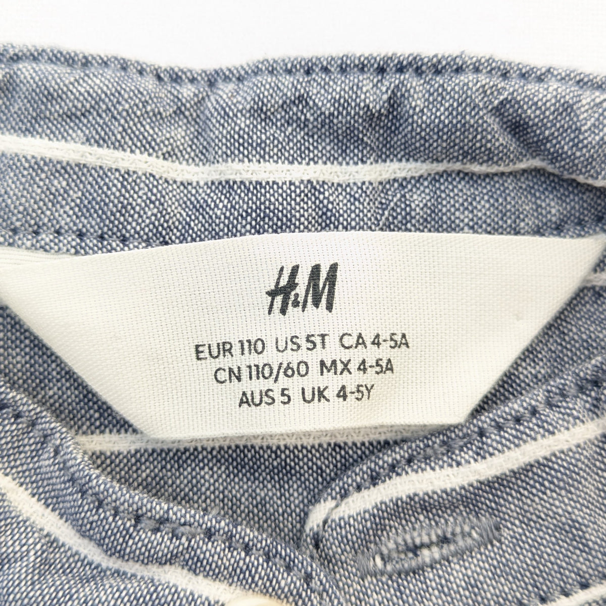 H&M shirt - 4-5 yrs / 110