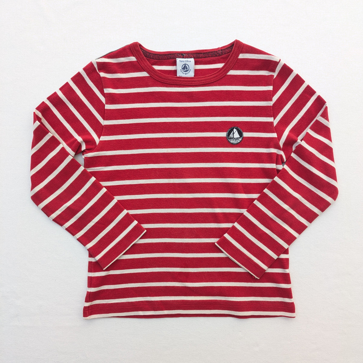 Petit Bateau striped cotton shirt - 5yrs
