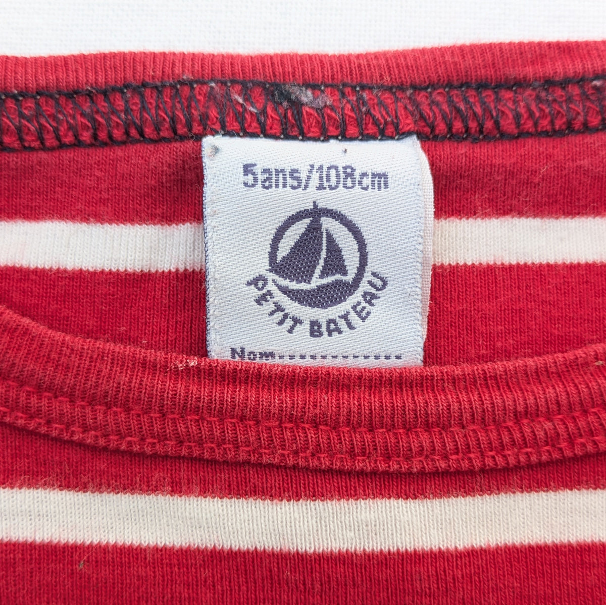 Petit Bateau striped cotton shirt - 5yrs