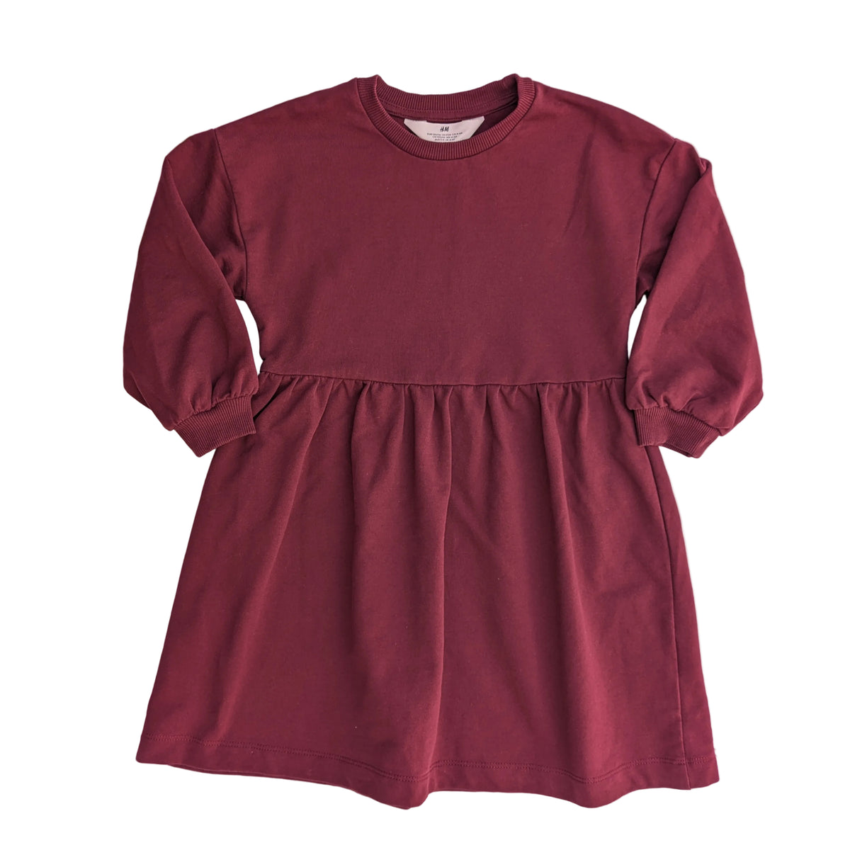 H&M sweatshirt dress - 5-6 yrs / 110-116 cm