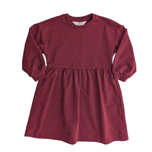H&M sweatshirt dress - 5-6 yrs / 110-116 cm