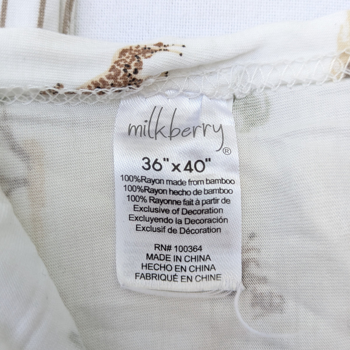 Milkberry swaddle cloth set