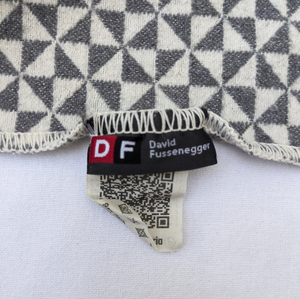 David Fussenegger baby blanket